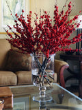 Christmas Decor Berry Branches Set Of 10