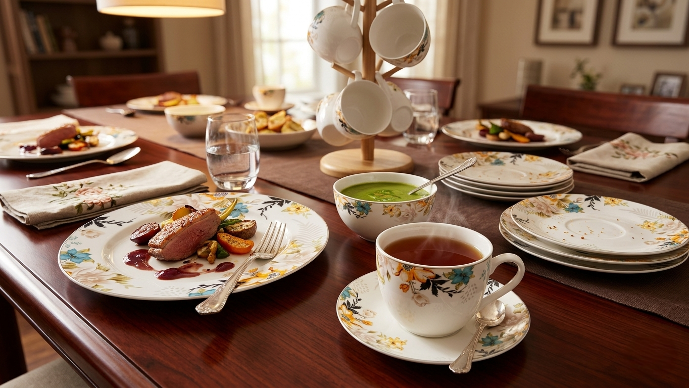 36 Piece Ceramic Dinner Set