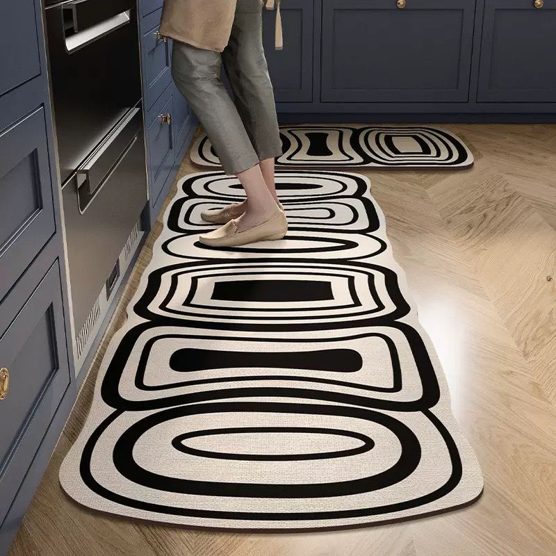 2-Piece Super Absorbent Kitchen Mat Set