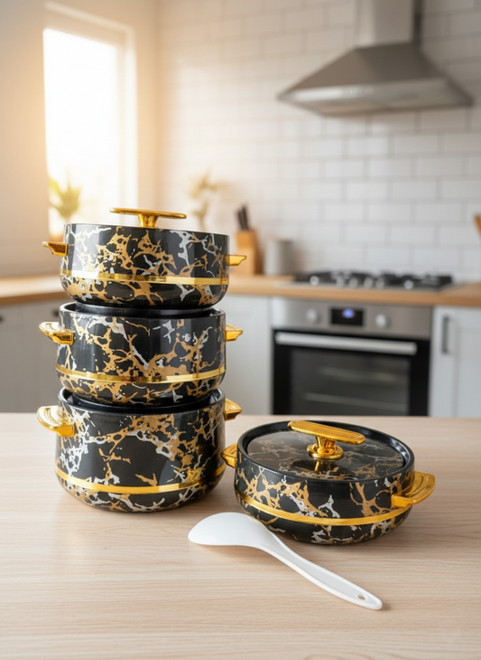 4 Piece Hot Pot Set