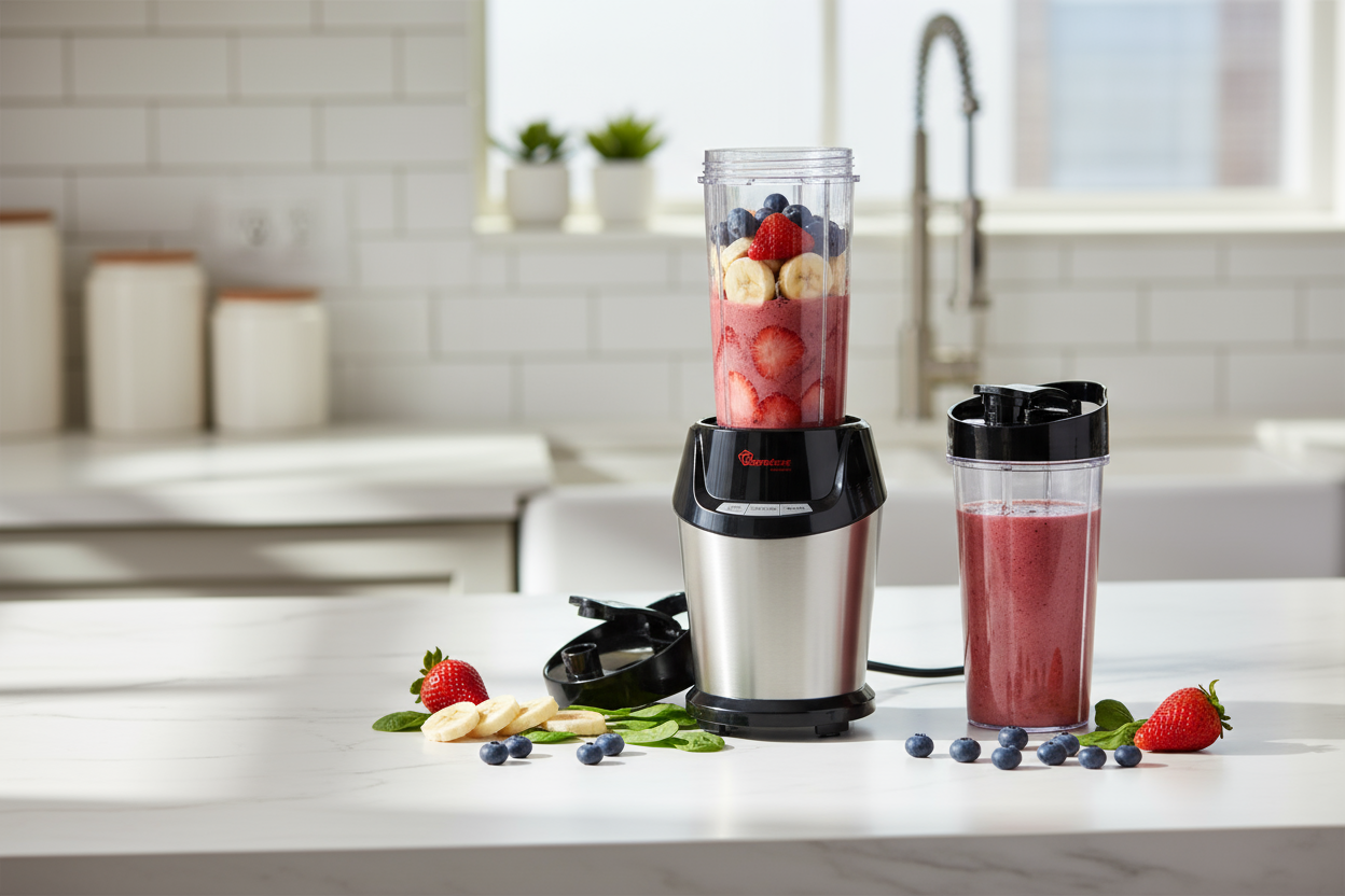 Ramtons  1500mL Mini High-Speed  1000W Kitchen Blender RM/568