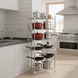 5-Layer Stainless Steel Pot And Storage Rack