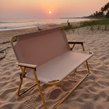 Portable Double Seat Camping Chair