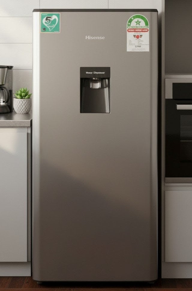 Hisense 176L Single Door Fridge with Dispenser