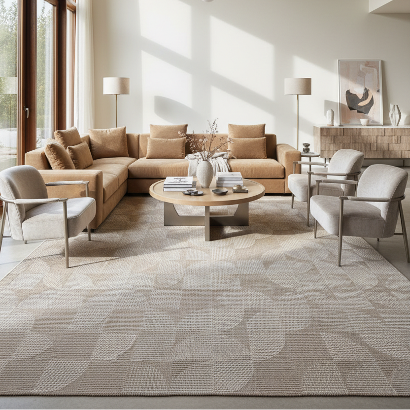 Oria Geometric Vector Carpet Rug