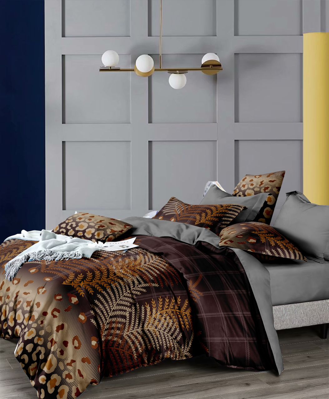 5x6 heavy woolen duvet set with bedsheet and two pillowcases, size 200cm x 230cm