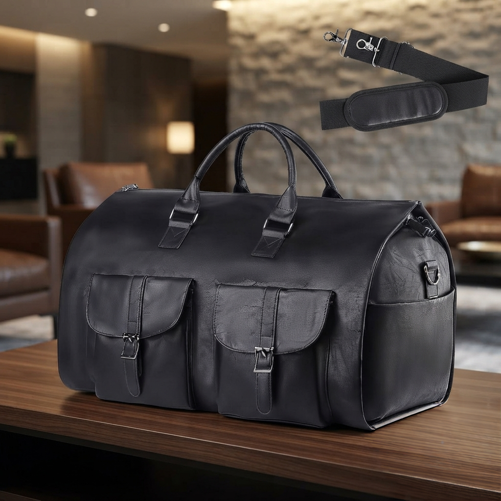 2 in 1 Convertible Garment Duffel Bag
