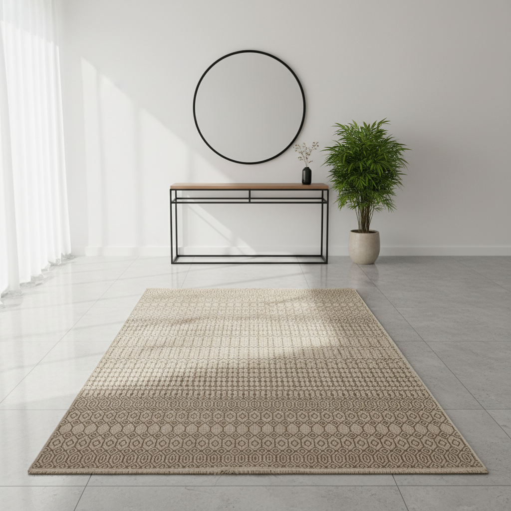 Vedantu Geometric Pattern Carpet Rug
