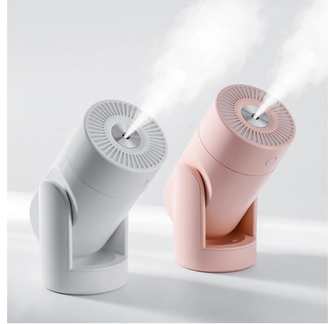 7 Light Adjustable Angle Shaking Head Humidifier 220 ml