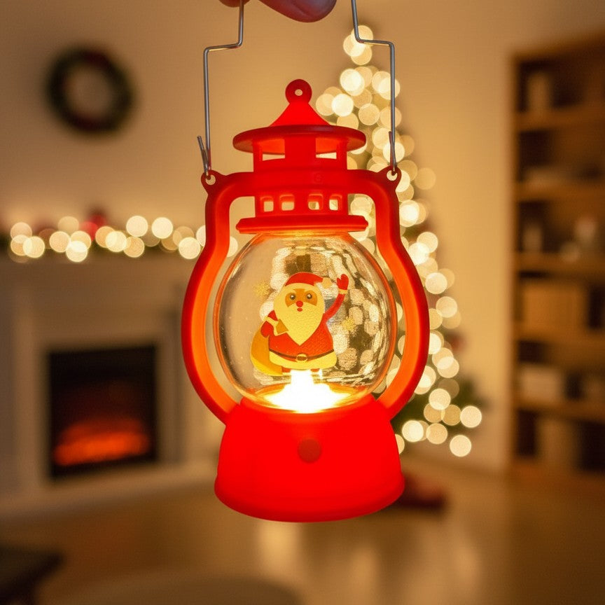 Christmas Lantern Red