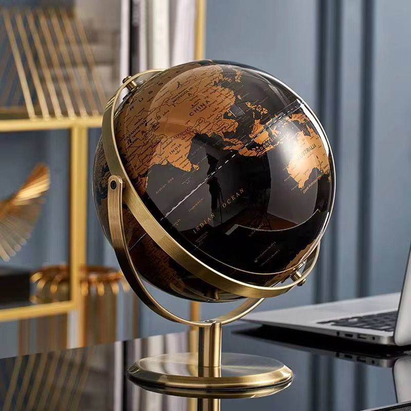 Rotating Globe World Map