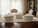 Gold Realm Serving Dish Set