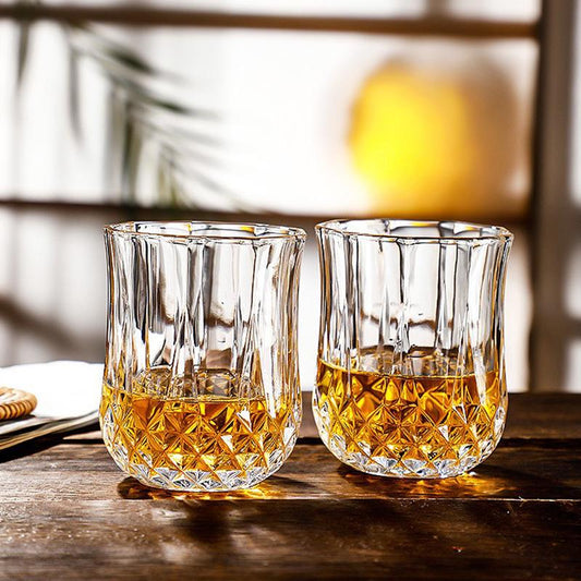 Set of 6 classic whisky drinking glasses