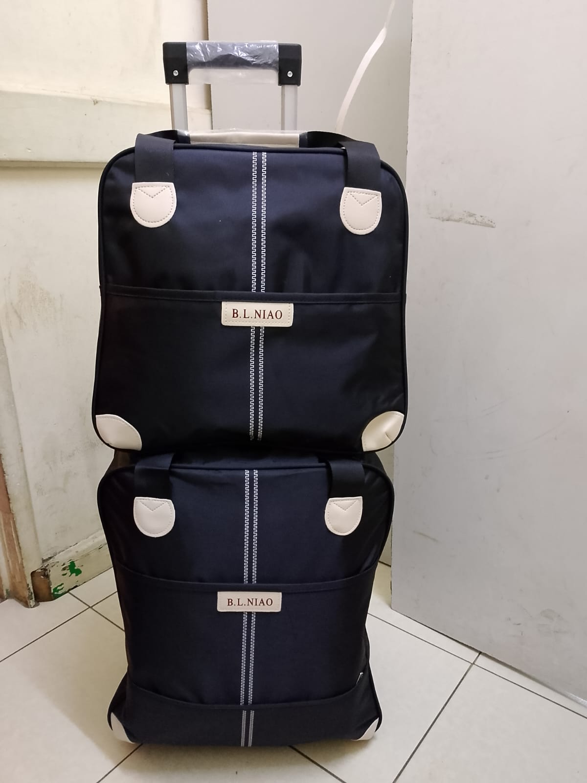 2pcs Travel Trolley Bag Set