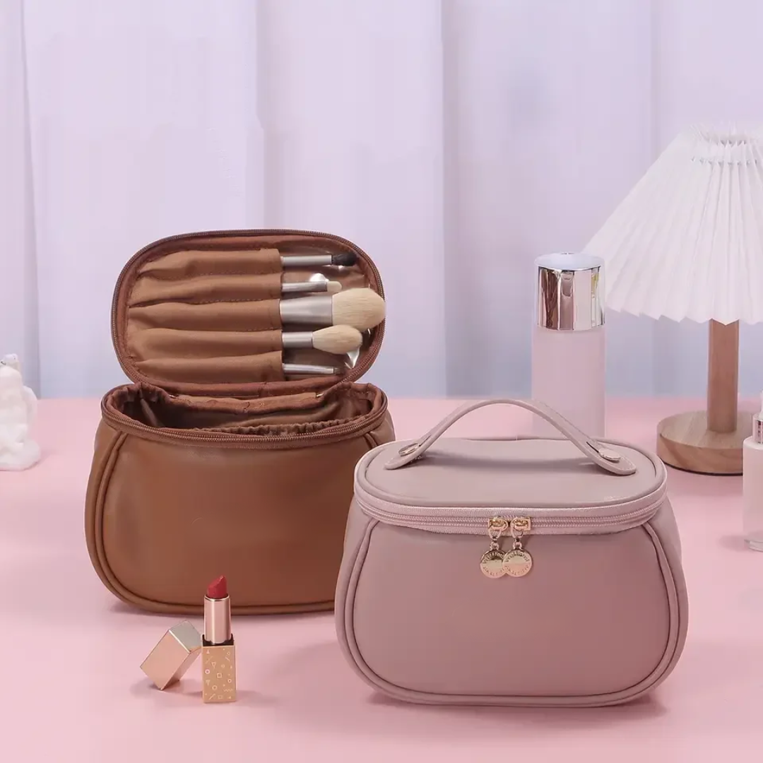 Portable Makeup Bag With Handle