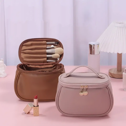 Portable Makeup Bag With Handle