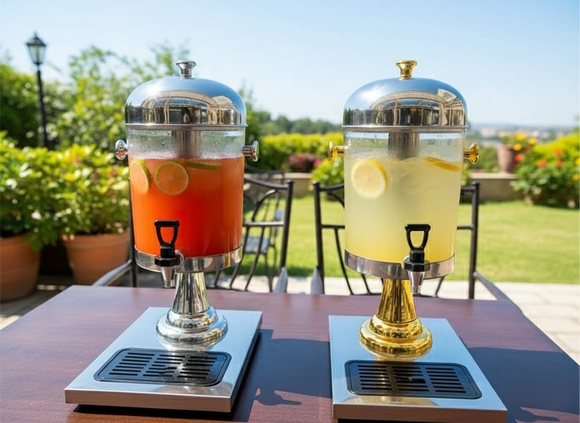 8L Drain Stand Juice Dispenser