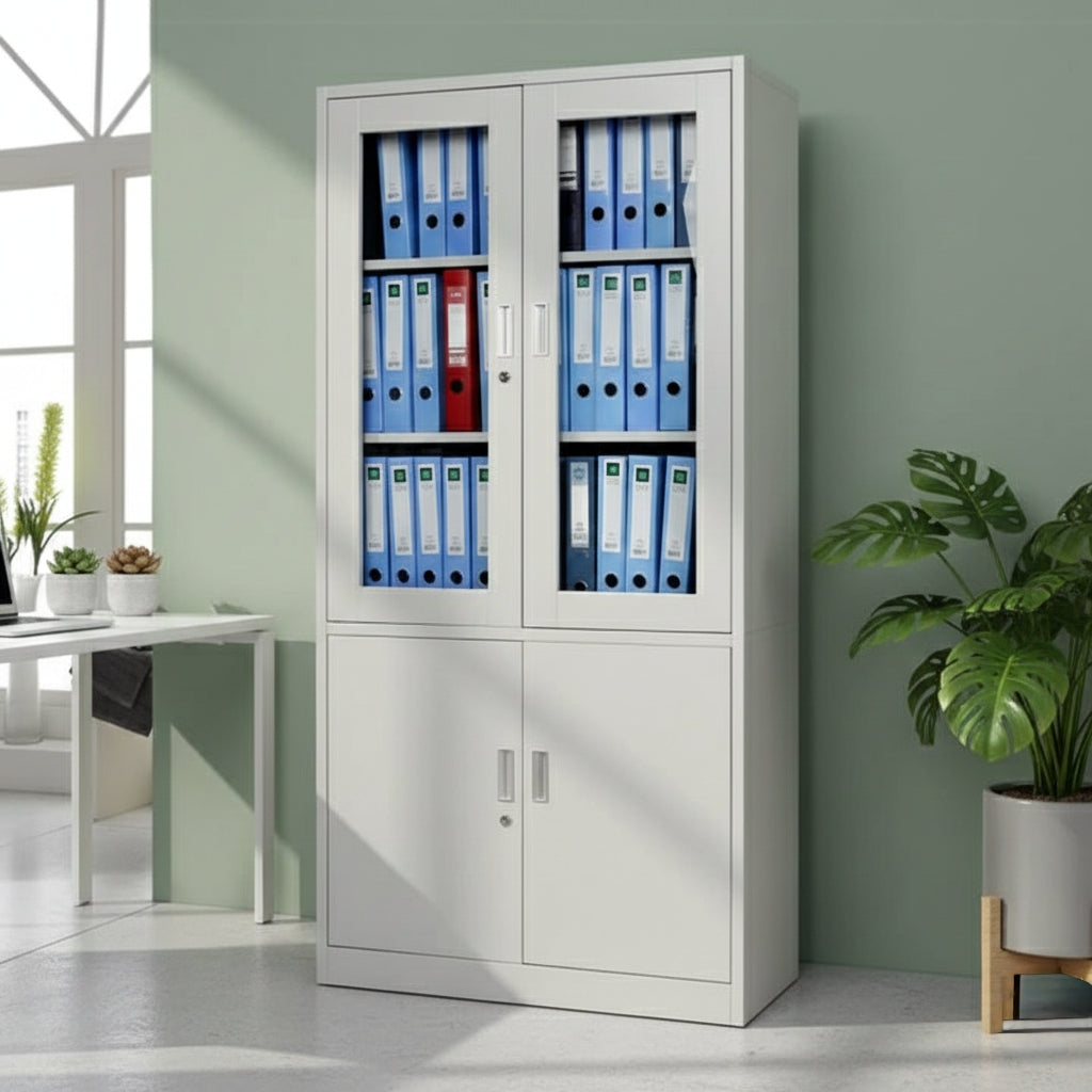 Metallic Office Cabinet