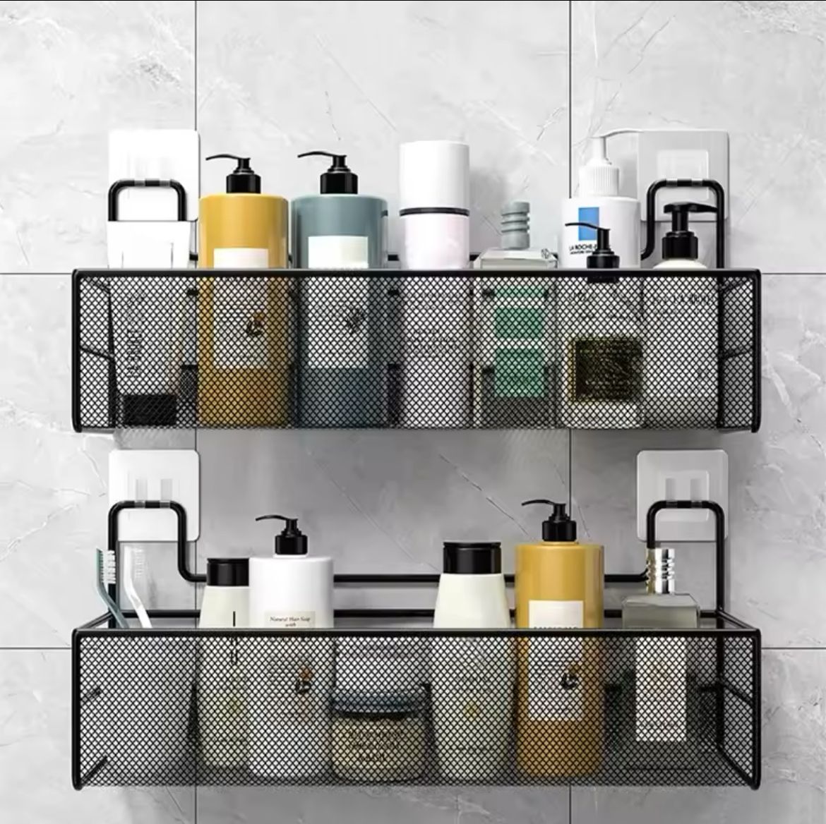 Mesh Bathroom Rack