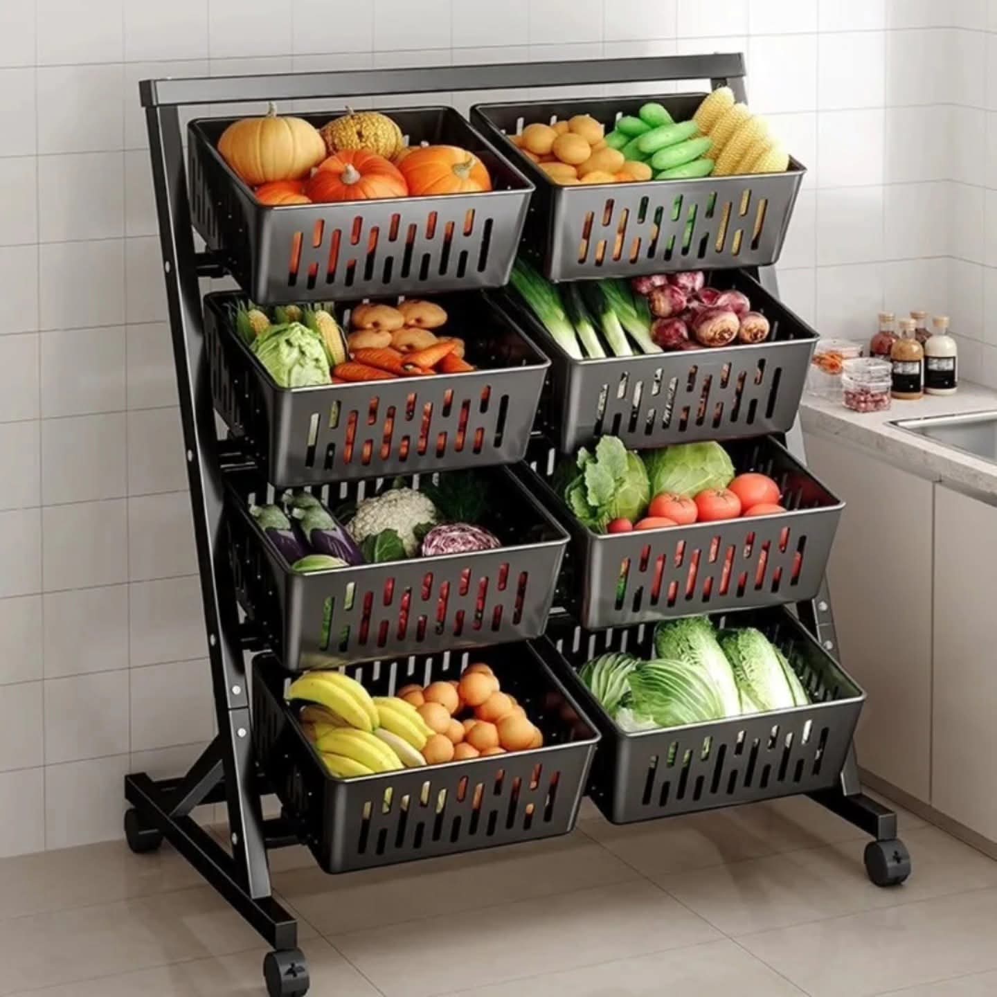 Multi- Functional Vegetable & Fruit Rack