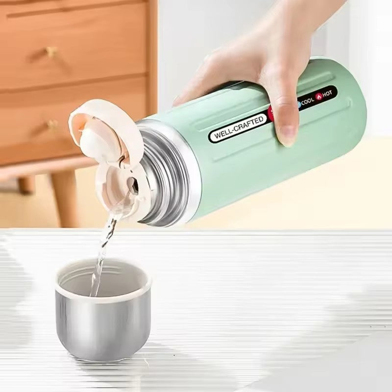 800ml stainless steel vacuum flask, insulated and leak-proof