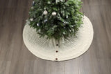 Knitted Christmas Tree Skirt
