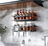 2Pcs Set Bathroom Organizer / Kitchen Shelf