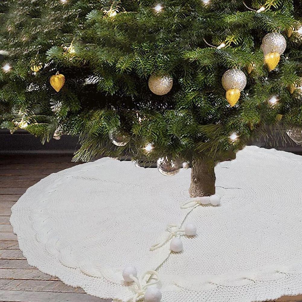 Christmas Knitted Tree Skirt