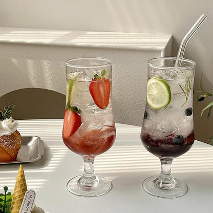 6pcs Glass Goblet Set