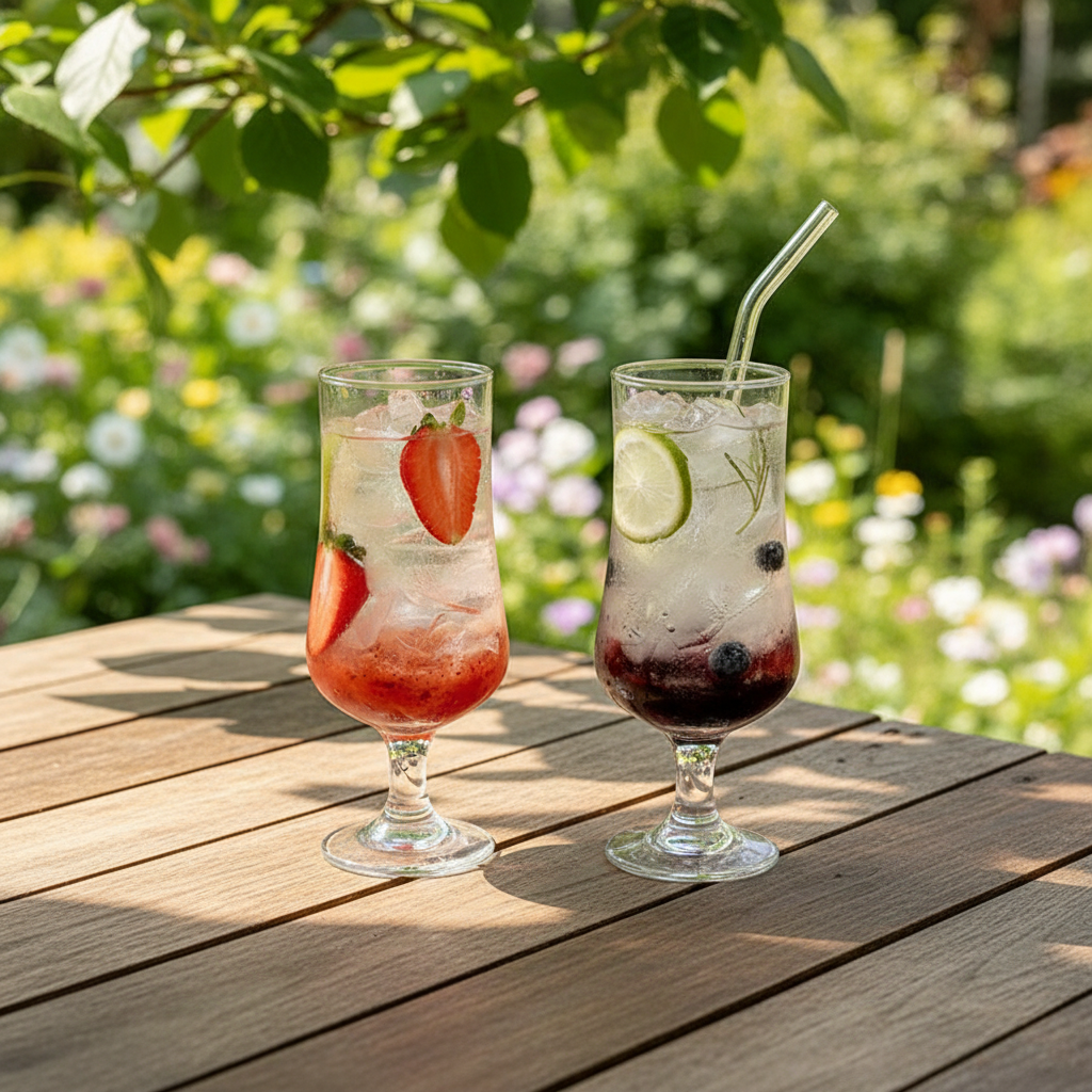 6pcs Glass Goblet Set