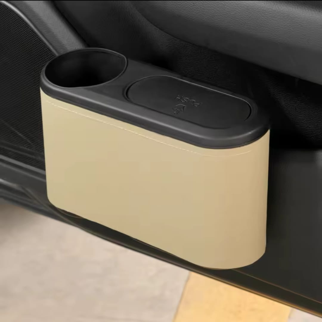 2 in 1 Multipurpose Car Trash with A Storage Organizer