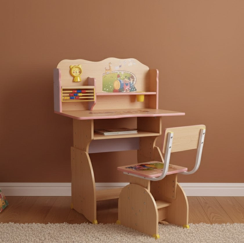 Wooden kids study desk 