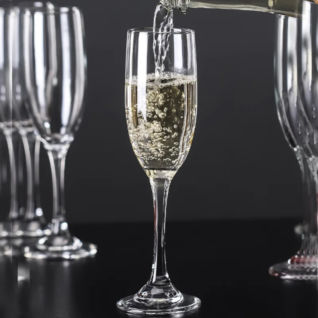 6Pc Long Glass Set