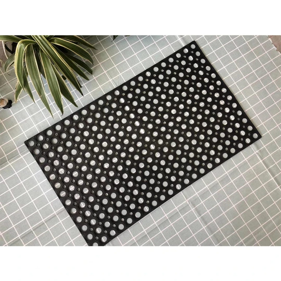 Grid Rubber Door Mat