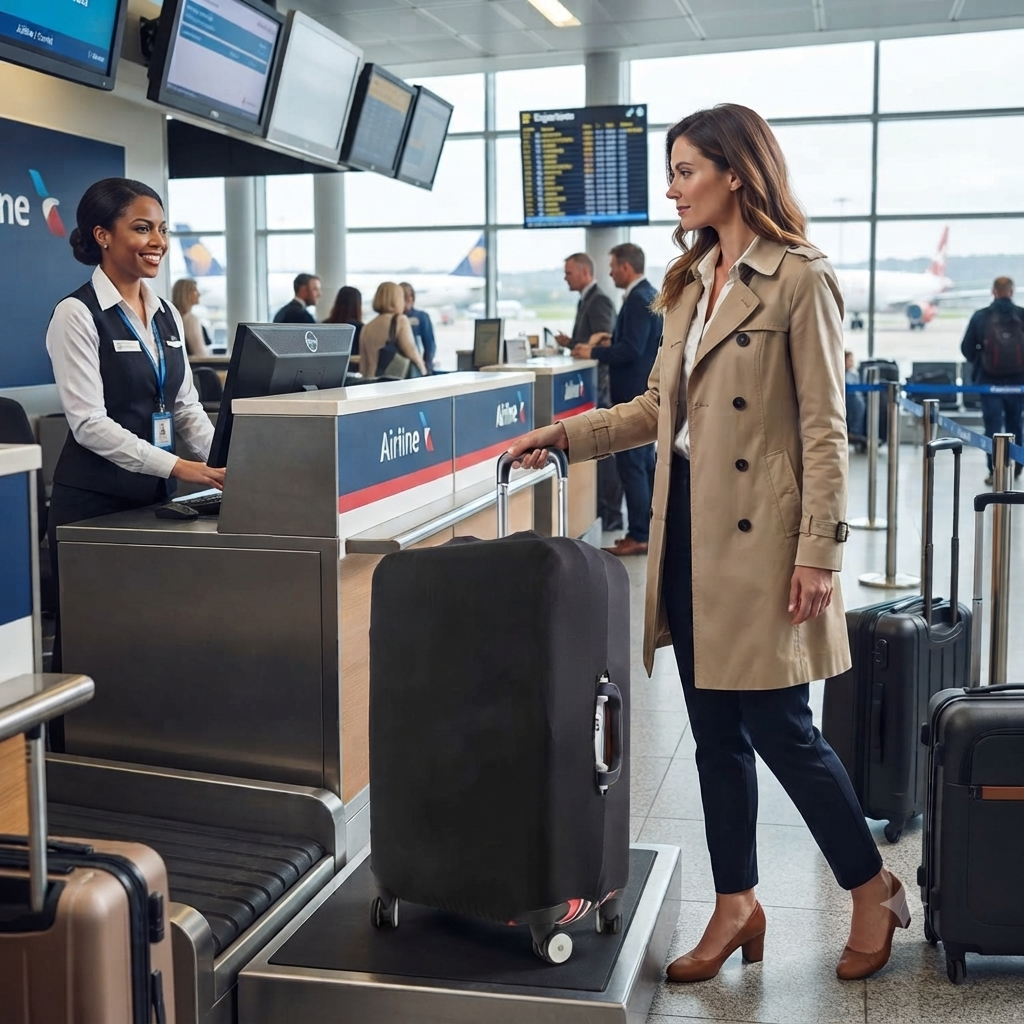 Stretchy Travel Luggage Bag and Suitcase Protector