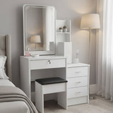 Dressing Table With Sliding Mirror