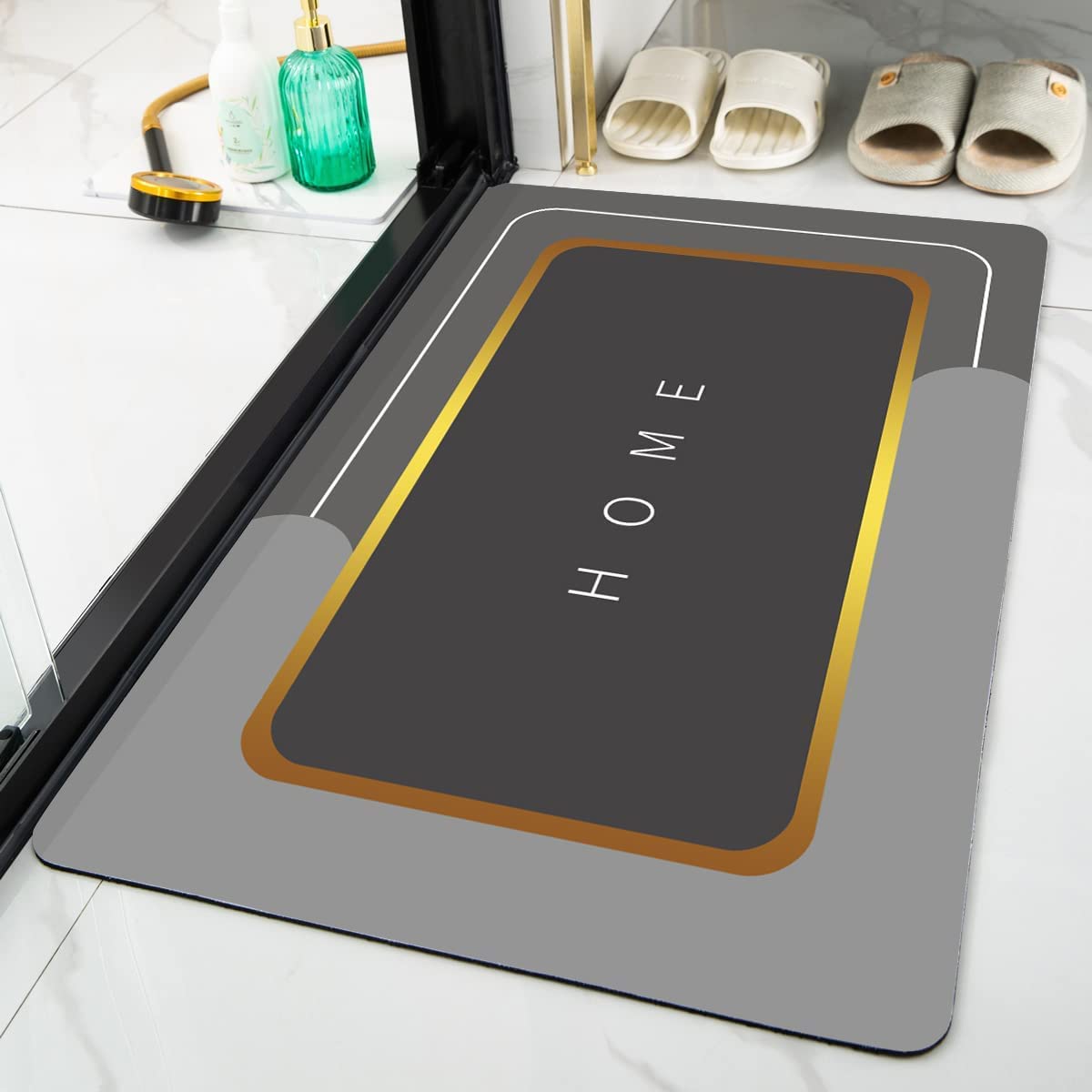 Anti-Slip Diatomaceous Water-Absorbent Floor Mat