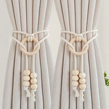 2Pcs Cotton Rope Curtain Tiebacks