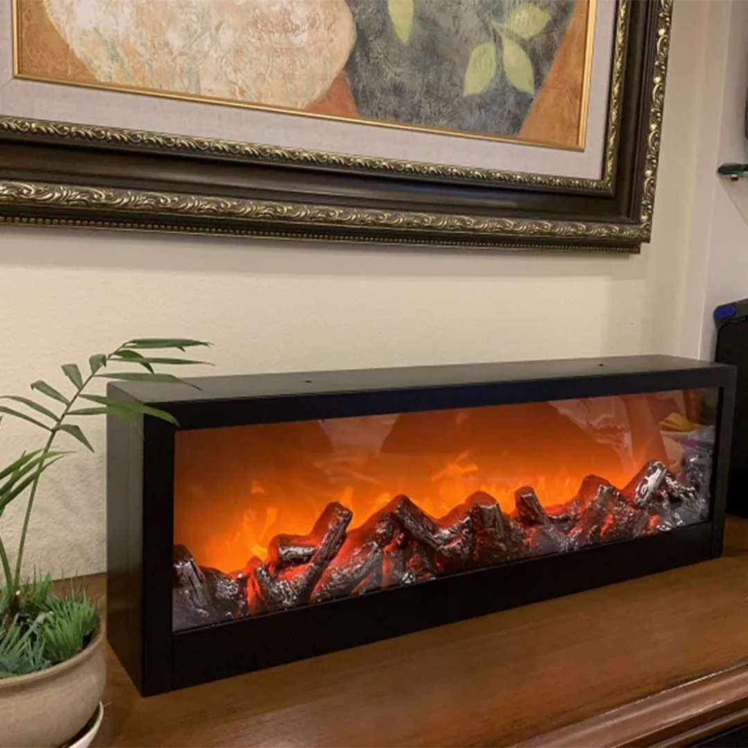 LED Fireplace Lantern