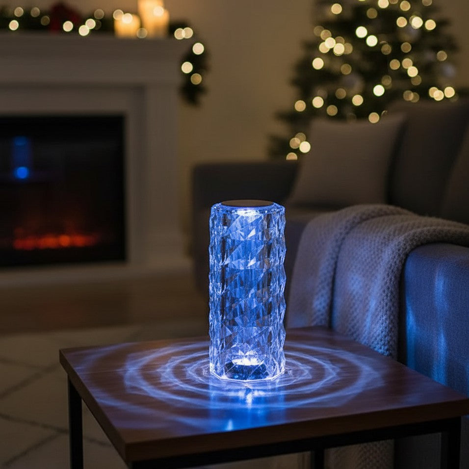 3D Touch Rose Lamp