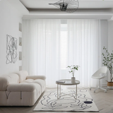 2Pcs Sheer Curtain Set