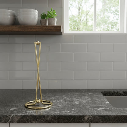 Vertical Iron Paper Towel Holder