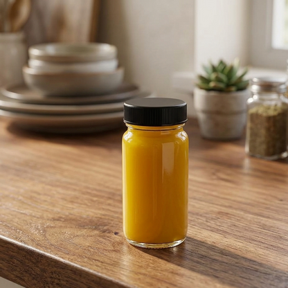 6 Piece Ginger Shots Glass Bottle Set
