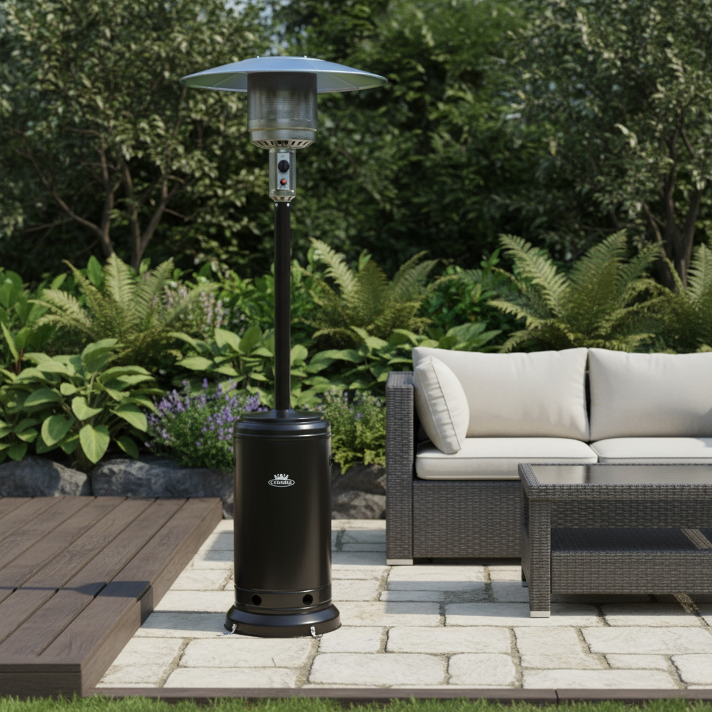 Outdoor Gas Heater with Stainless Steel Burner and Aluminum Top – RG/549