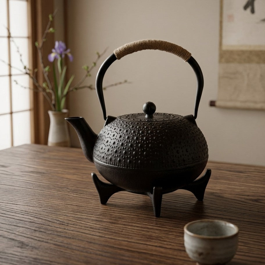 1600 ml Japanese Kettle with Coaster