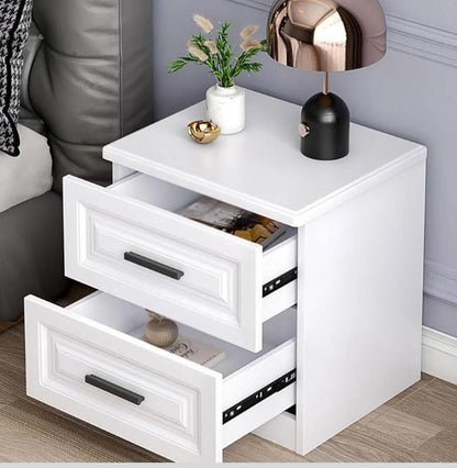Bedside Table With 2 Drawers