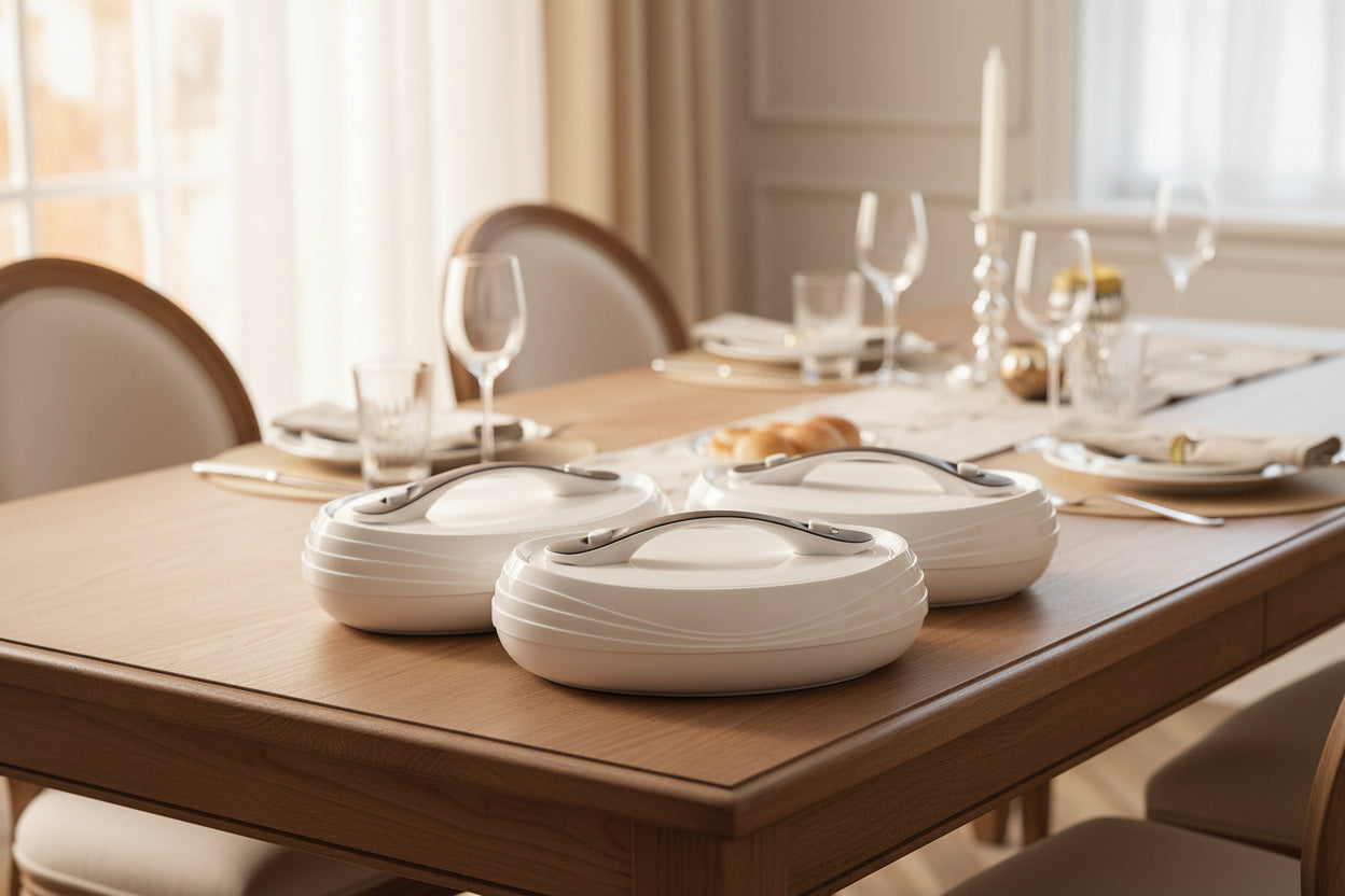 Insulated Hotpot Set – 3 Pieces