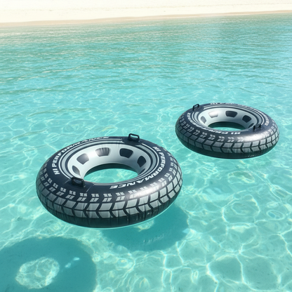 1Pc Tire Tube Pool Float – 115cm