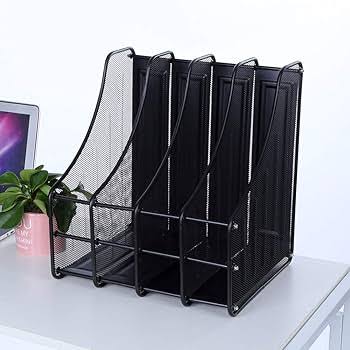 Metallic Mesh Desk Organiser