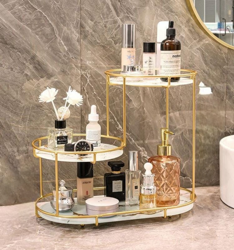 3-Layer Multifunctional Cosmetic Storage Rack